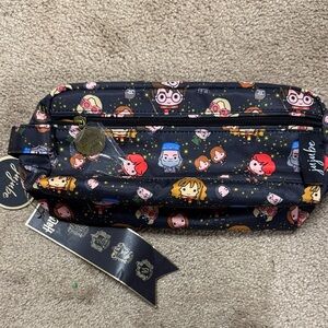 Ju-Ju-Be Black Baby Bag with Character Print